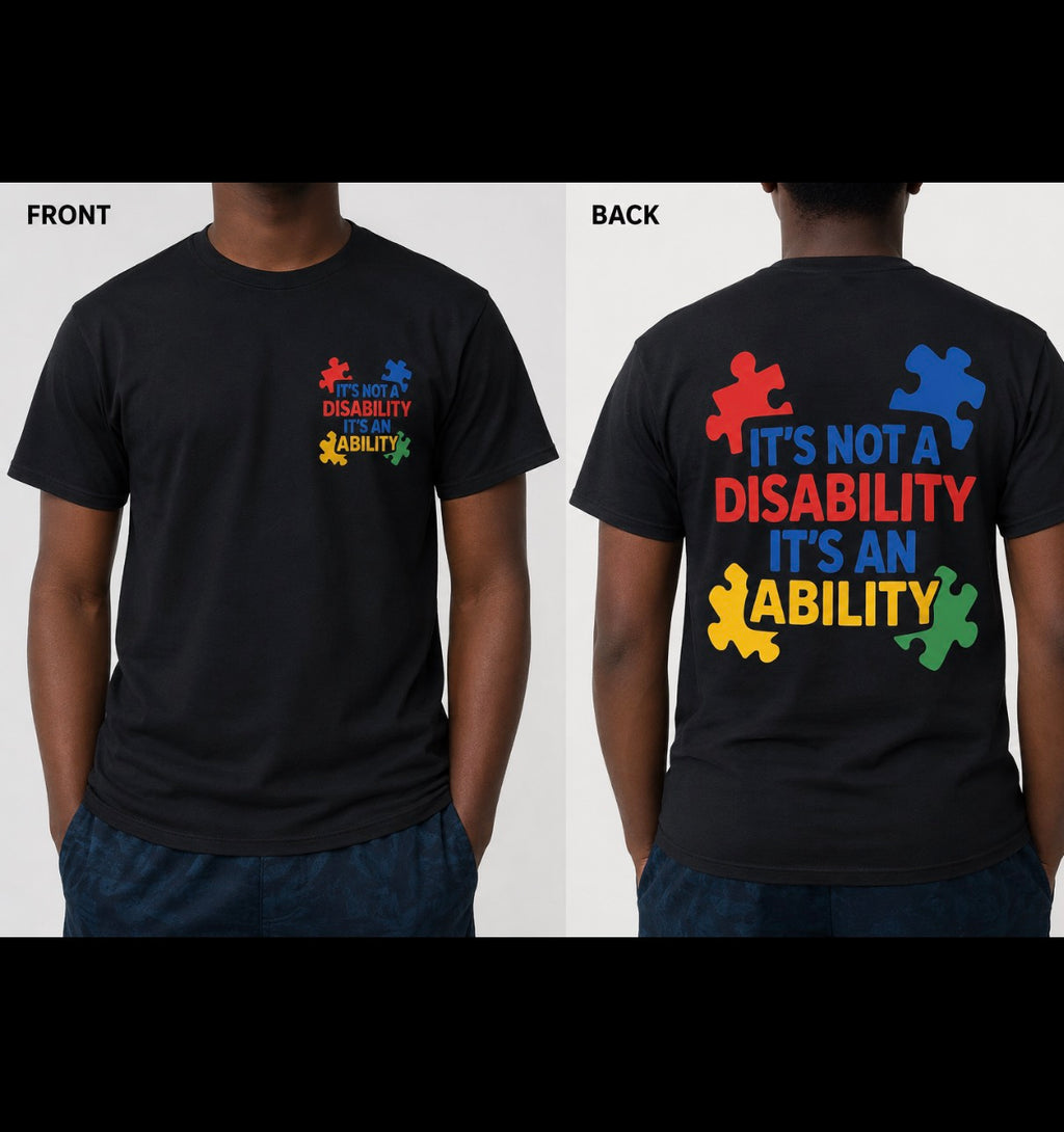 💙 Autism & Proud Tee